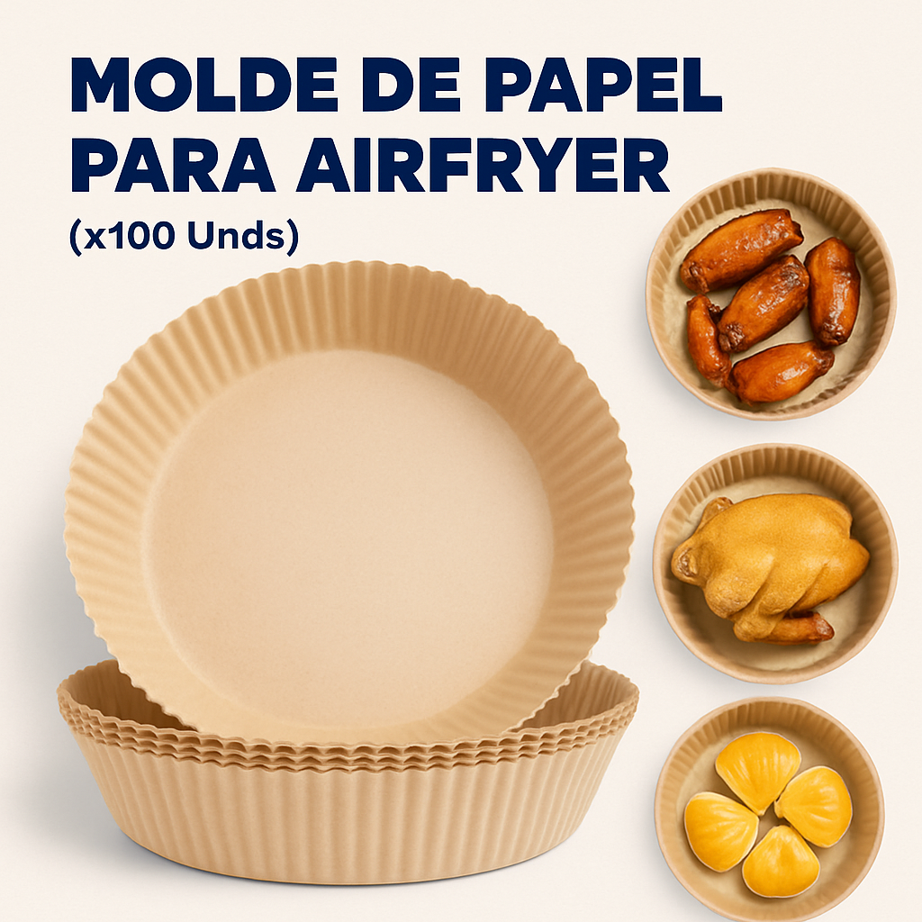 Papel Para Freidora X 100 Pcs